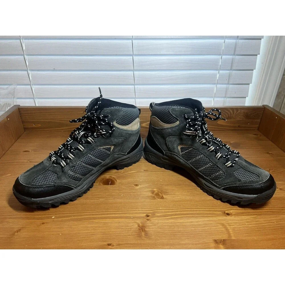 Denali Men's Hiking Boots Black/Grey Size 10 #9812